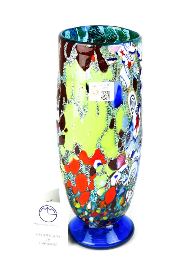 Lira - Vase Fantasy Aquamarine