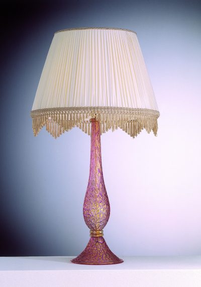 Idaho – Venetian Glass Lamps With Gold 24 Carats – Murano Glass