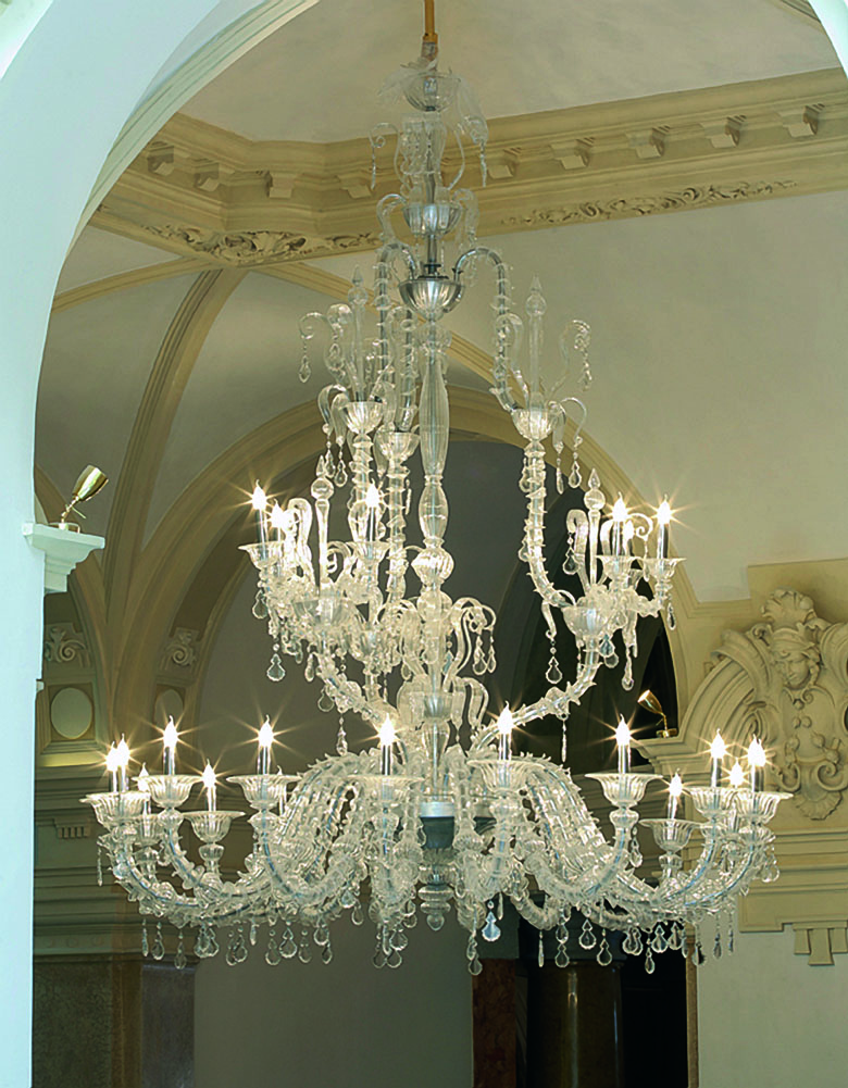 Venetian Glass Chandelier 
