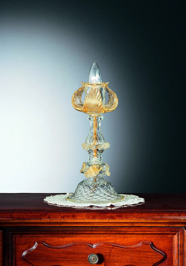 Venetian Glass Lamps - “LUME” Murano Art