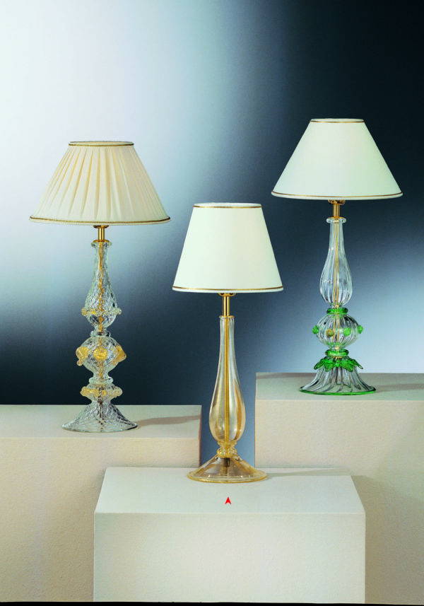 The Morrises - Murano Glass Table Lamp - Venetian Glass Lamps