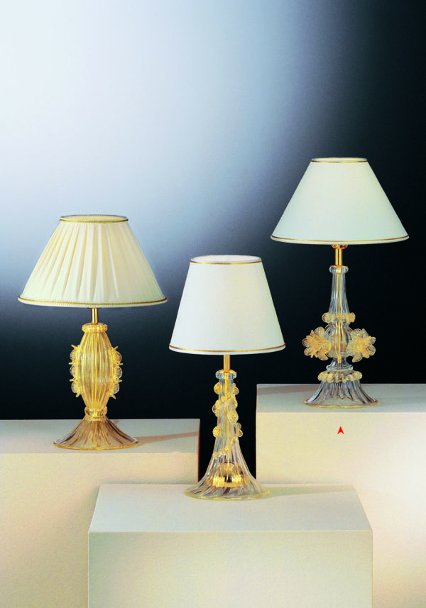 The Smiths - Murano Glass Table Lamp - Venetian Glass Lamps