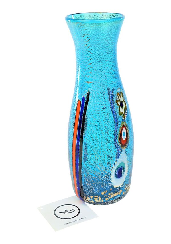 Clear Sea - Set Of 6 Light Blue Murano Drinking Glasses