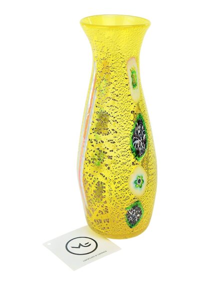 Sun – Venetian Yellow Jug In Murano Glass