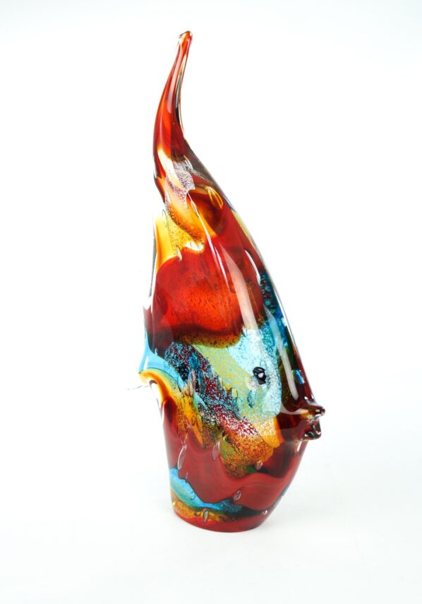 Dory - Multicolored Murano Glass Fish Sculpture