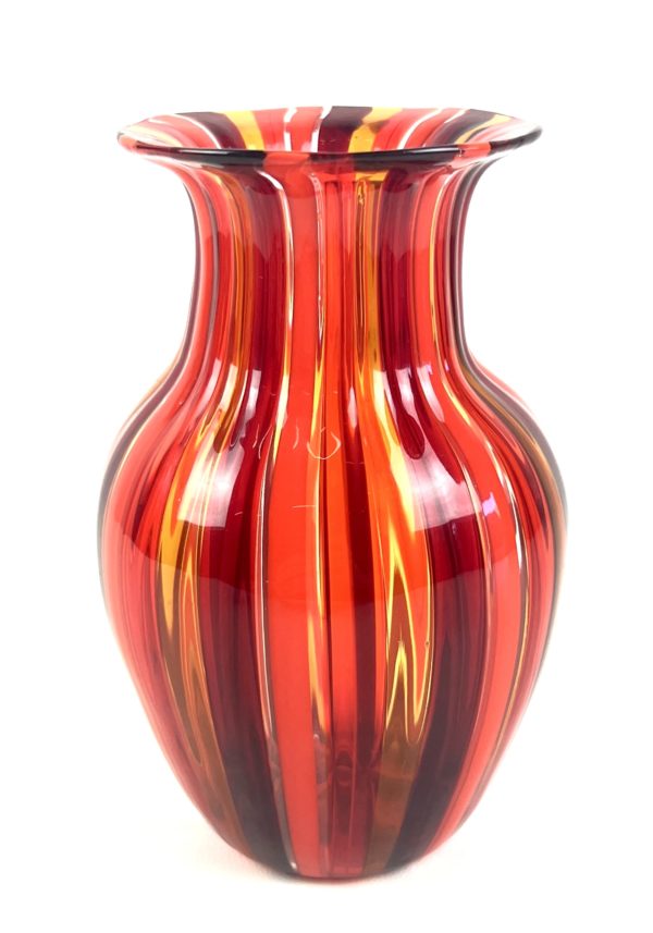 MURANO GLASS ムラノ レッド ライオン モチーフ 装飾 デカンタ