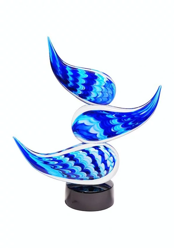 Sisa -  Three Stylized Fish Sculpture