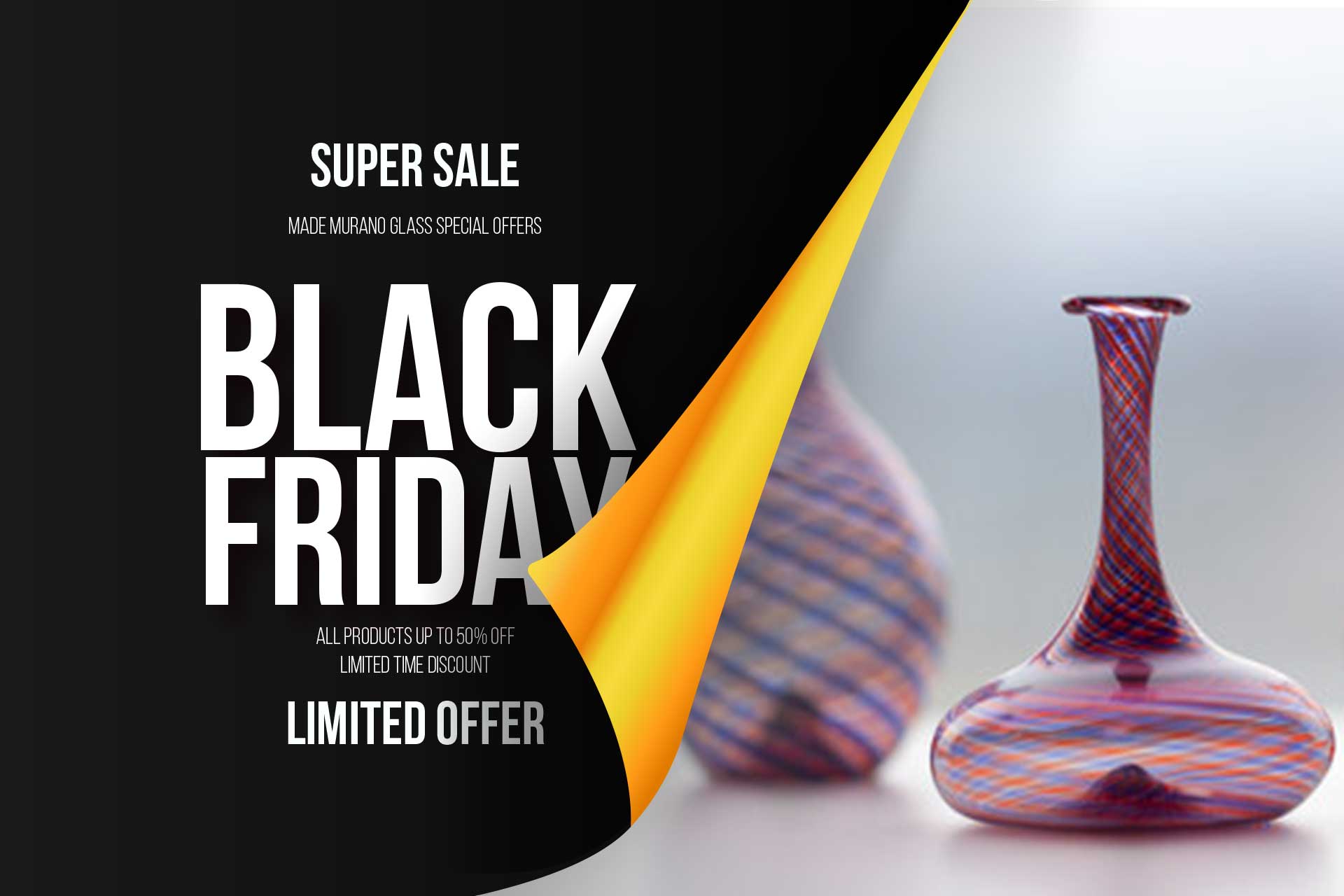 Black Friday Murano Glass offers