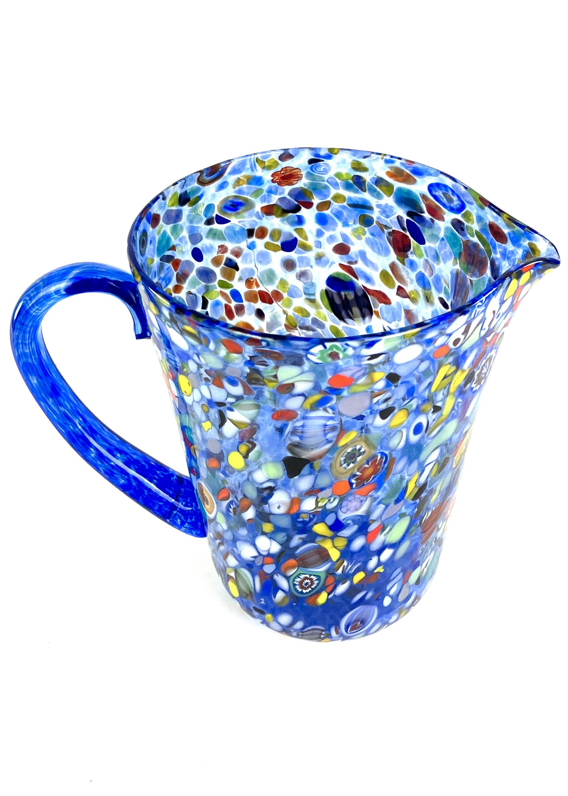 【2個】Kisses All Around Murano Glass リップ Murano Glass Goblets | Set of Two Murano Glass Wine Glasses