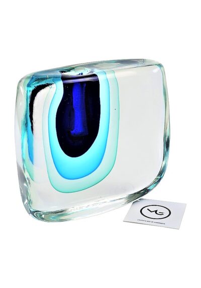 Marin – Sommerso Murano Glass Vase