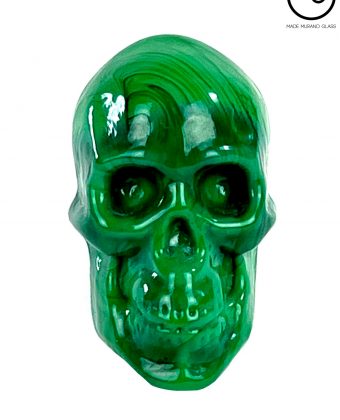 Dadda - Skull Paperweight In Murano Glass - Halloween's Day Gift