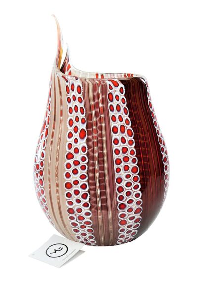 Holynd – Murano Vase With Murrina Millefiori – Unique Piece
