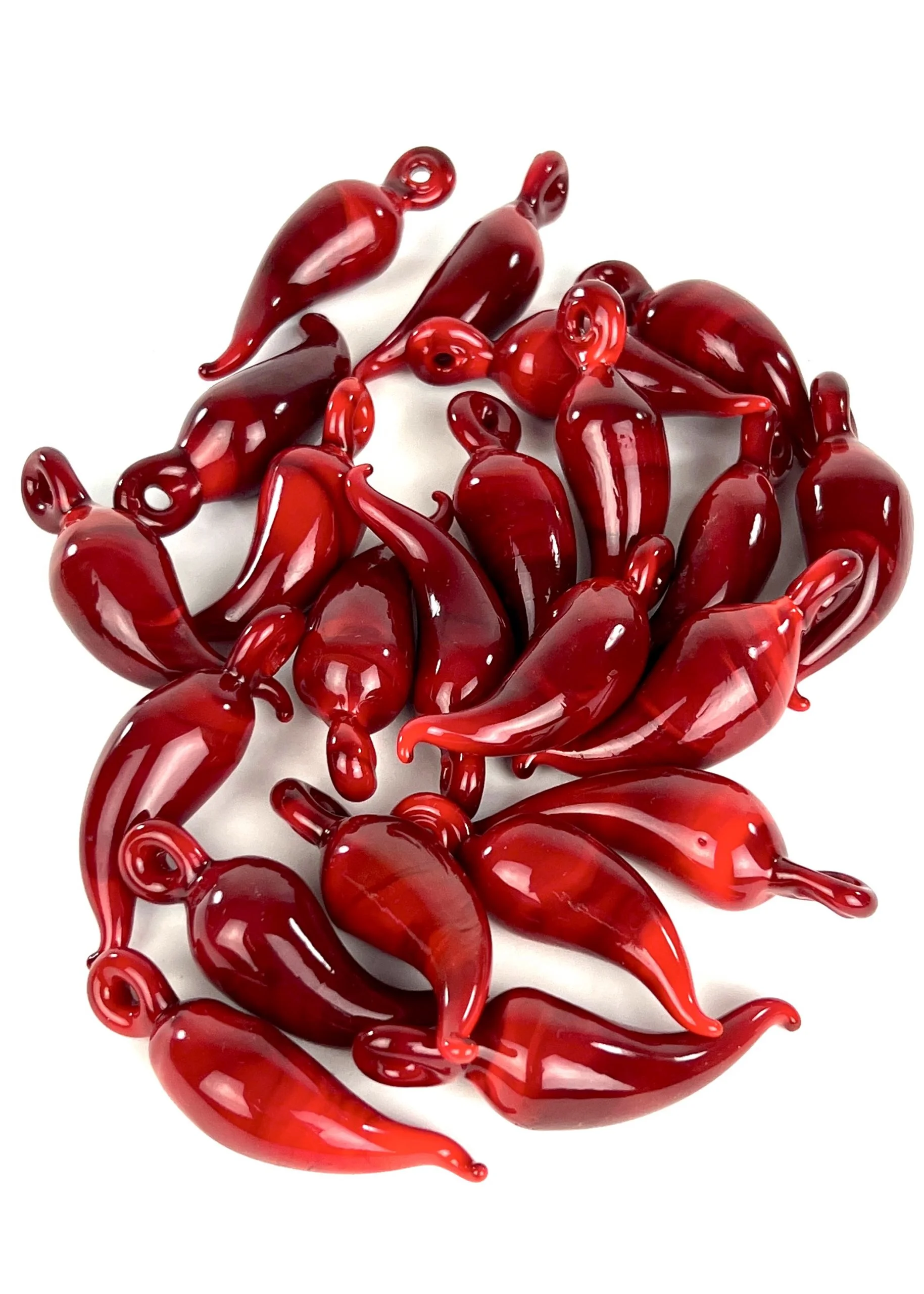 Murano Glass Lucky Cornicello - Made Murano Glass