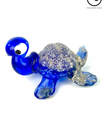 Cide - Silver Light Blue Turtle