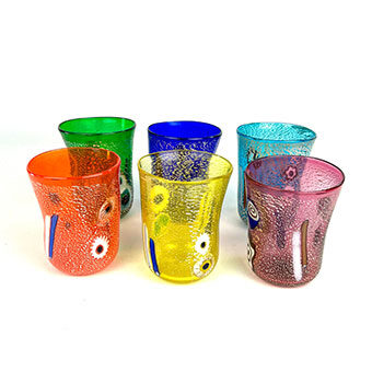murano drinking glasses