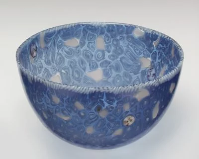 Decorated bowl from Murano