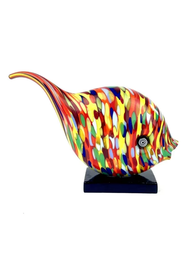 Piceto - Multicolored Murano Glass Fish