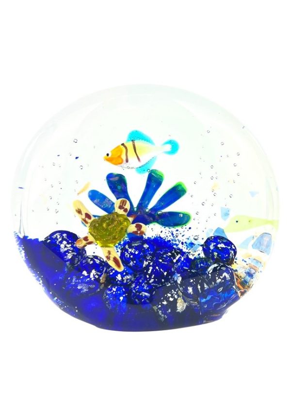 Camotes - Murano Glass Aquarium With 4 Elements - Unique Piece 1/1