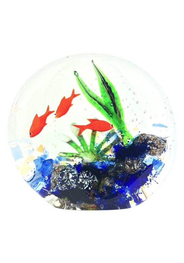 Giava - Murano Glass Aquarium With 7 Elements