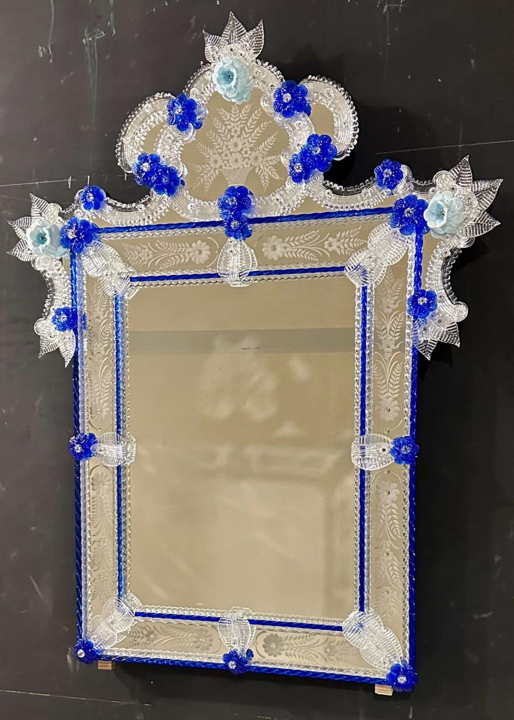 Venetian Glass Mirror Venetian Glass Mirror