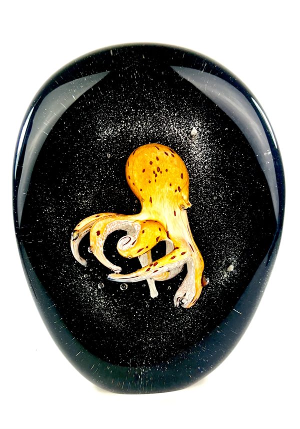 Olbia - Murano Glass Aquarium With Octopus