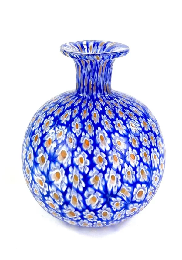 Ciompo - Murano Glass Vase With Murrina Millefiori “Navarra”