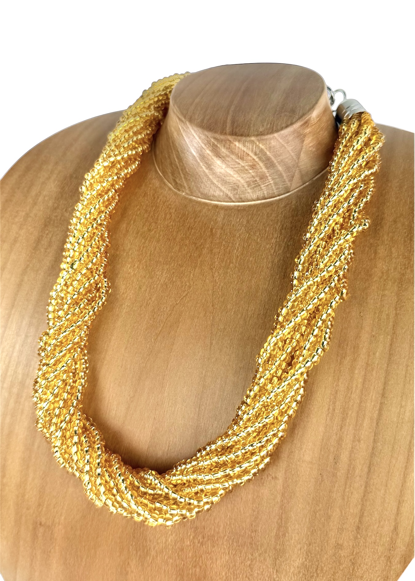 Paparazzi 2025 Yellow Seed Bead Necklace Paparazzi Pink Rio