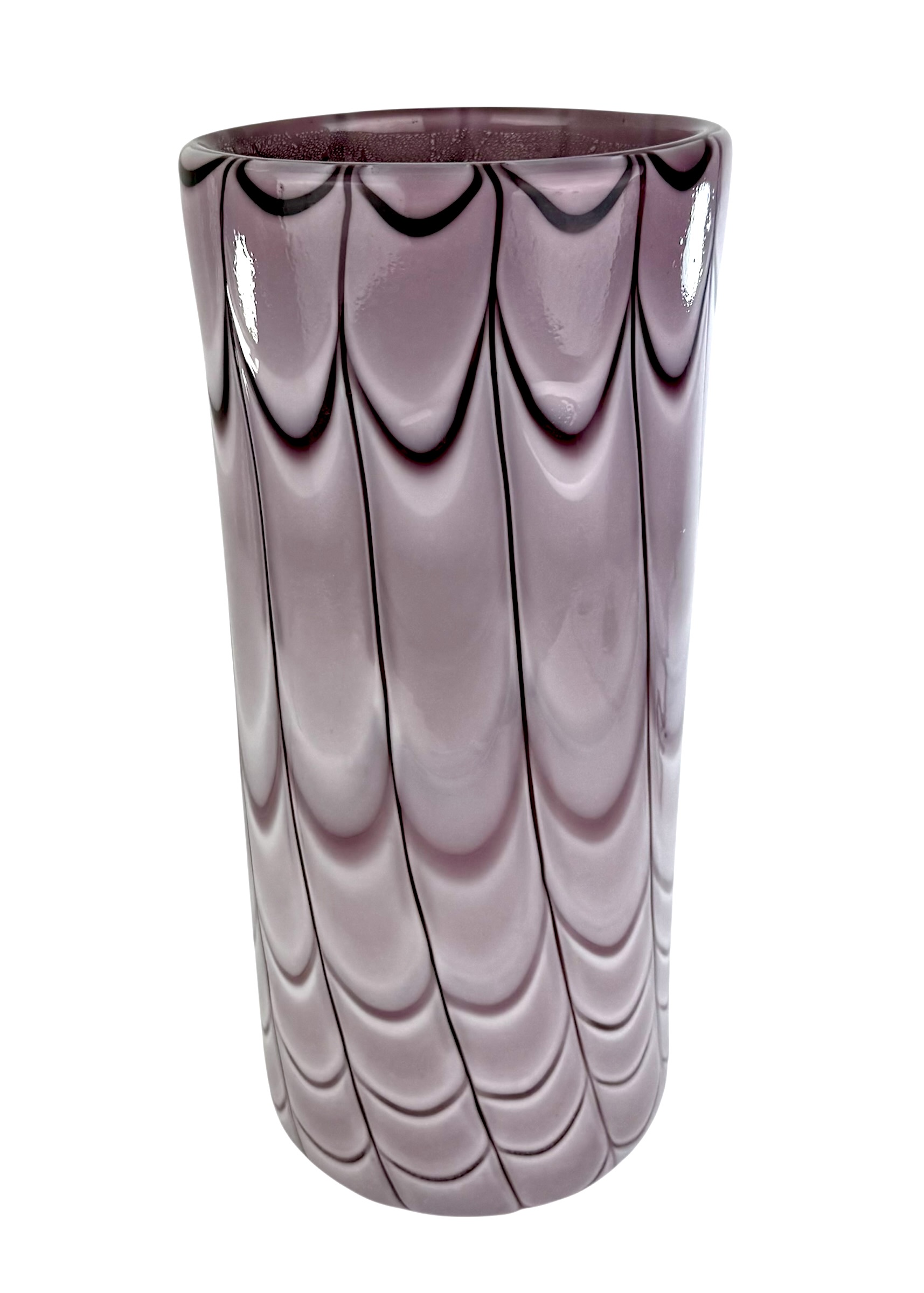 Nicolas - Amethyst Murano Glass Vase 