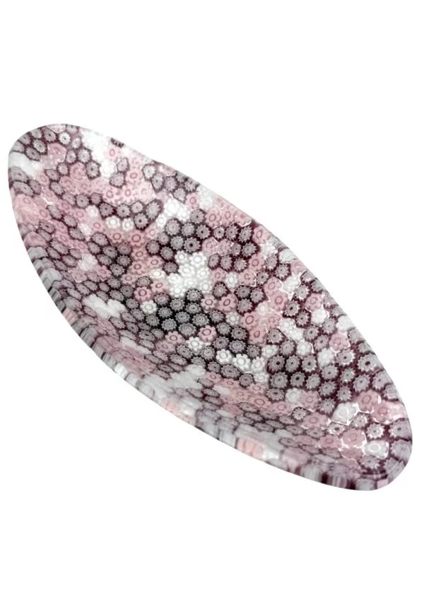 Noah - Rubin Murrina Millefiori Murano Glass Plate