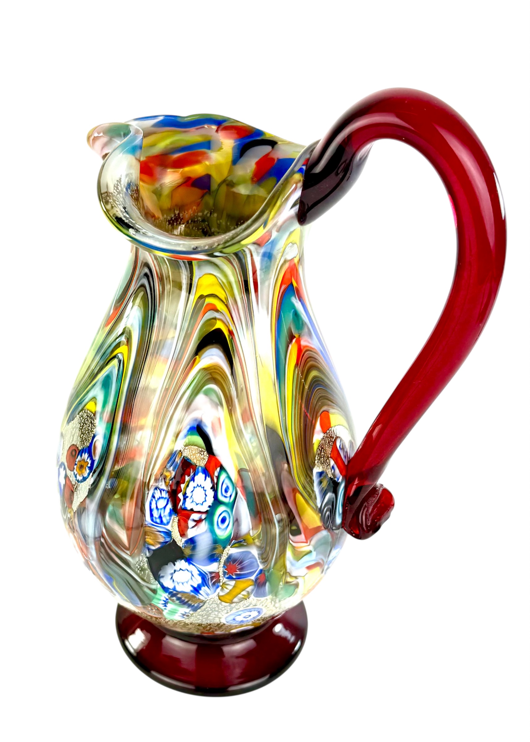 Harmony - Multicolored Murano Glass Jug 