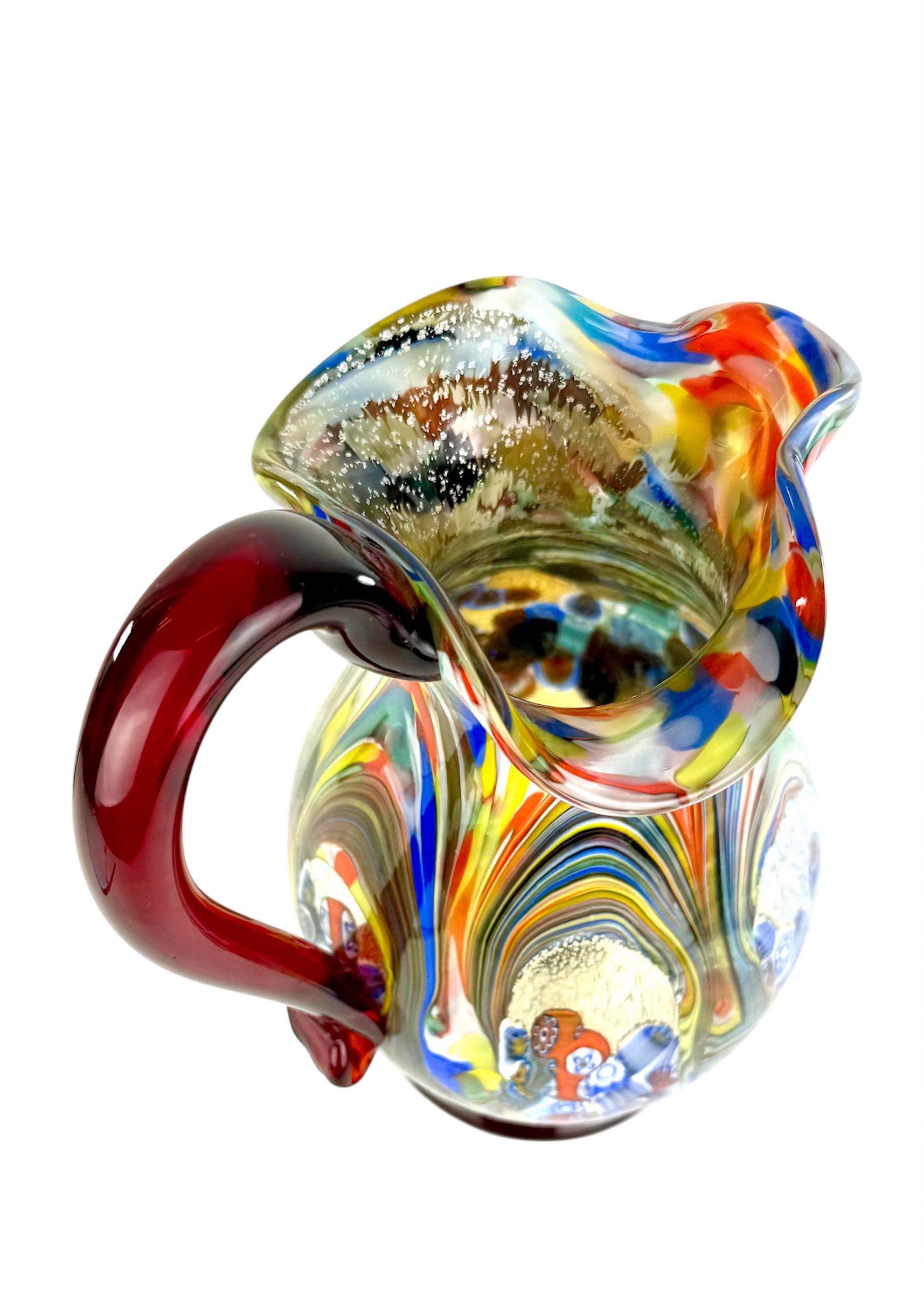 Harmony - Multicolored Murano Glass Jug 
