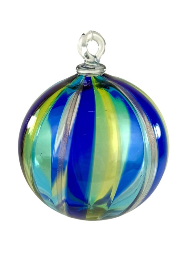 Ludo - Multicolored Murano Glass Xmas Ball "Tetris"