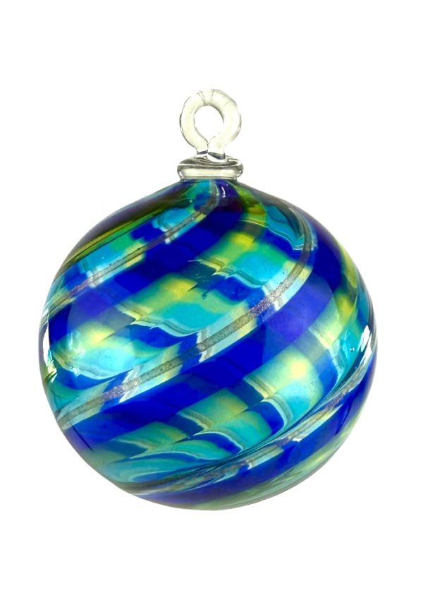 Ugo - Multicolored Murano Glass Xmas Ball "Tetris"