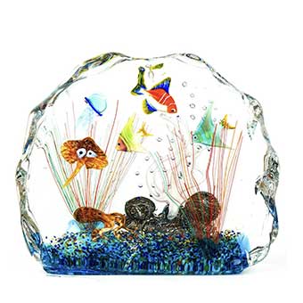 murano glass aquarium