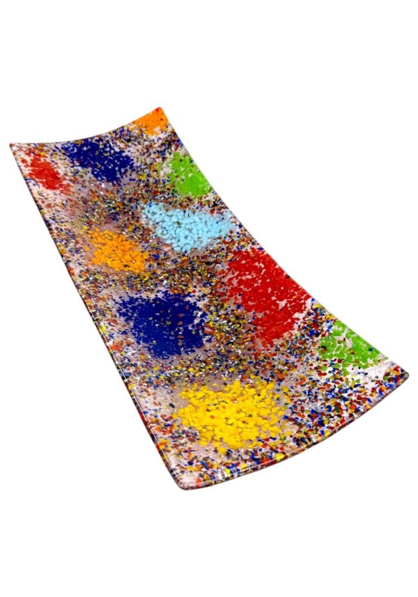 Thomas - Amethyst Murano Glass Plate "Fantasy"