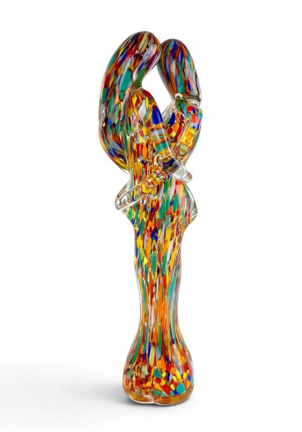 Badis - Multicolored Murano Glass Lovers "Erans"