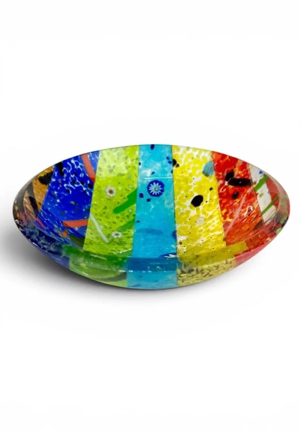 Zaccheo - Multicolored Murano Glass Bowl "Diana"
