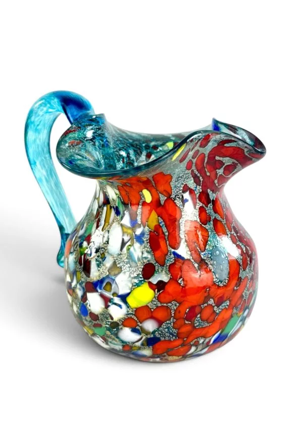 Lampedusa - Light Blue Murano Glass Jug "Fantasy"
