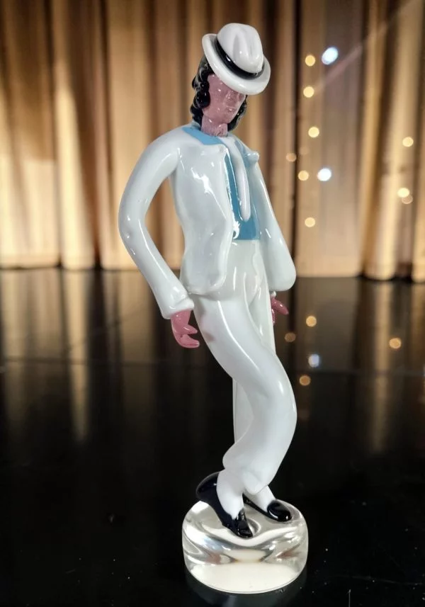 Murano Glass Sculpture - Tribute To Michael Jackson